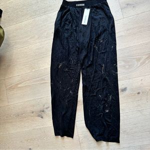 NWT Never Worn Louis Gabriel Nouchi semi sheer pants